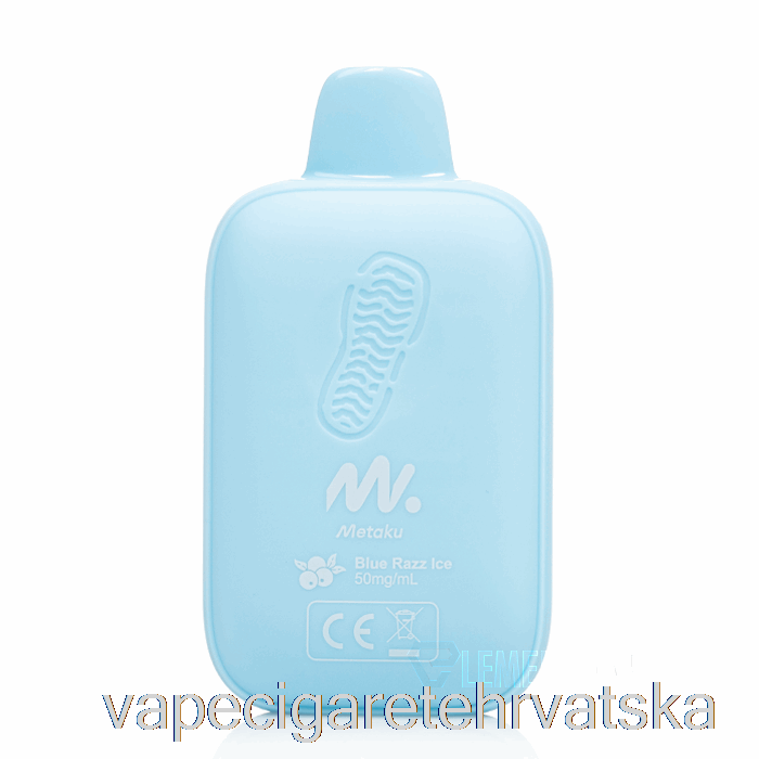 Vape Cigarete Metaku Moonwalk 9000 Disposable Blue Razz Ice